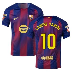 Camiseta Barça Local 2025 2026 Lamine Yamal La Liga