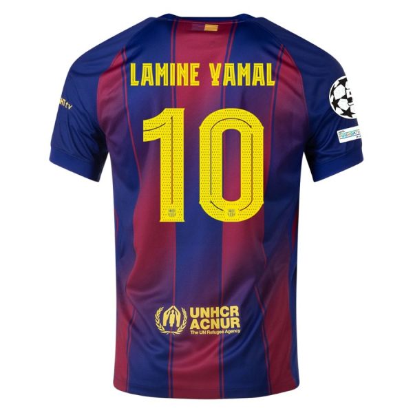 Camiseta Barça Local 2025 2026 Lamine Yamal UCL