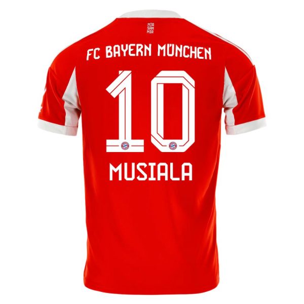 Camiseta Bayern Múnich Primera Equipación Infantil 2025 2026 Musiala