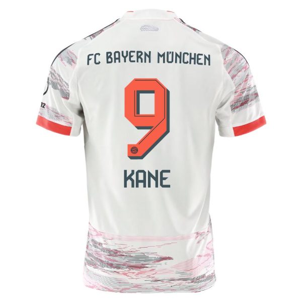 Camiseta Bayern Munich Visitante 2025-2026 Kane