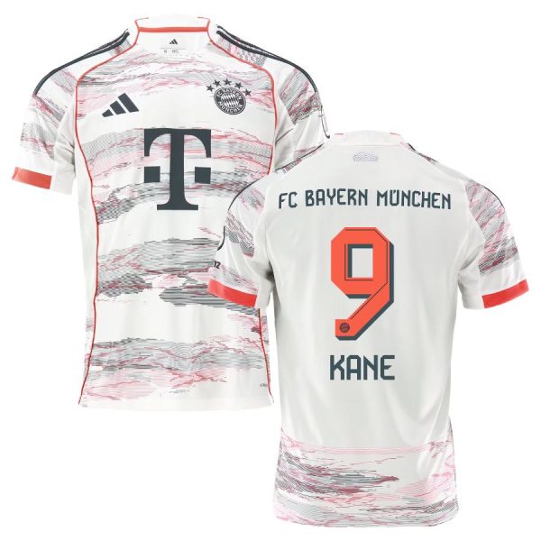Camiseta Bayern Munich Visitante 2025-2026 Kane
