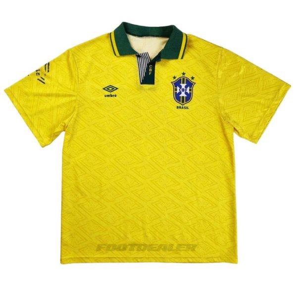 Camiseta de local de Brasil 1991