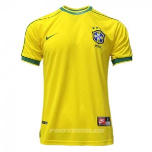 Camiseta de local de Brasil 1998