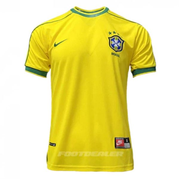 Camiseta de local de Brasil 1998