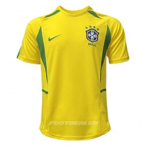 Camiseta de local de Brasil 2002