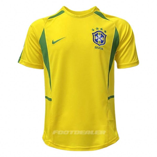 Camiseta de local de Brasil 2002
