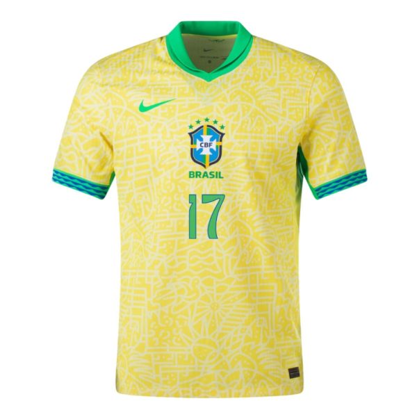 Camiseta Brasil Local 2024 2025 Bruno