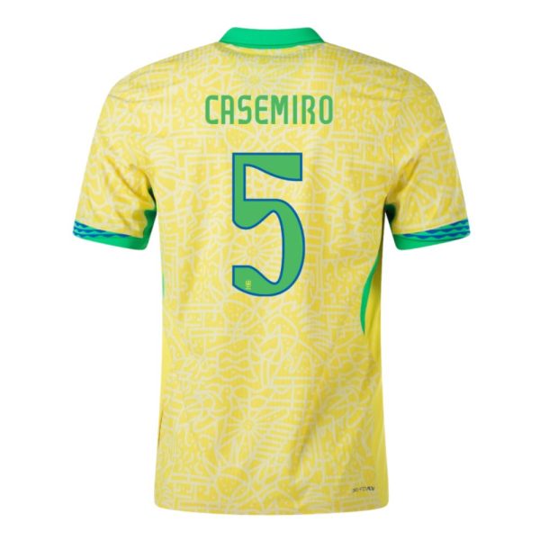 Camiseta Brasil Local 2024 2025 Casemiro