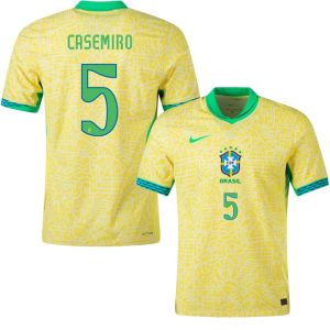 Camiseta Brasil Local 2024 2025 Casemiro