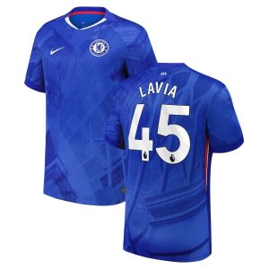 Camiseta Chelsea Primera 2025 2026 Lavia