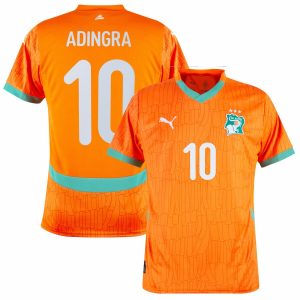 Camiseta local de Costa de Marfil 2024-2025 Adingra