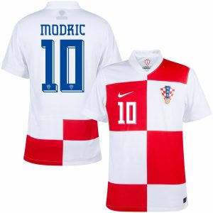 Camiseta Croacia Infantil Primera 2024 2025 Modric