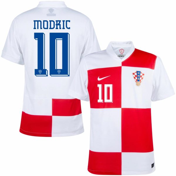 Camiseta Croacia Local 2024 2025 Modric