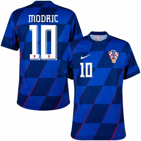 Camiseta Croacia Infantil Segunda 2024 2025 Modric