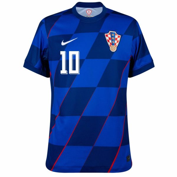 Camiseta Croacia Infantil Segunda 2024 2025 Modric