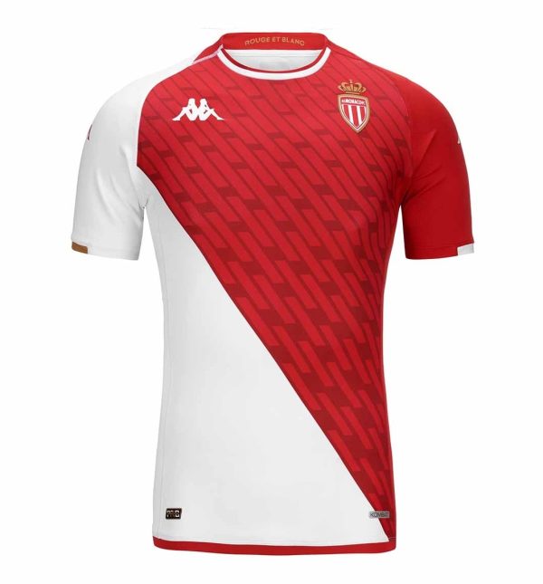 AS MONACO 2023 2024 HOME KIDS KIT JERSEY