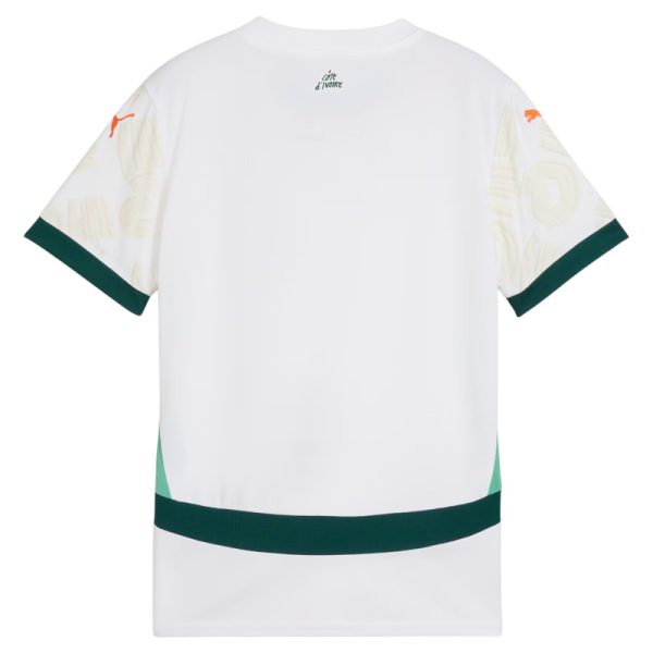Camiseta Costa de Marfil Segunda Equipación Infantil 2024 2025