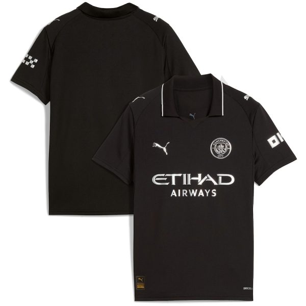Camiseta de la 2025a equipación del Manchester City para niños 2026 XNUMX