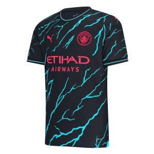 Camiseta de la tercera equipación del Manchester City 2023 2024