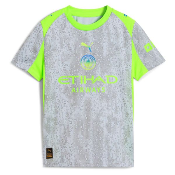 Camiseta de la tercera equipación del Manchester City 2025 2026