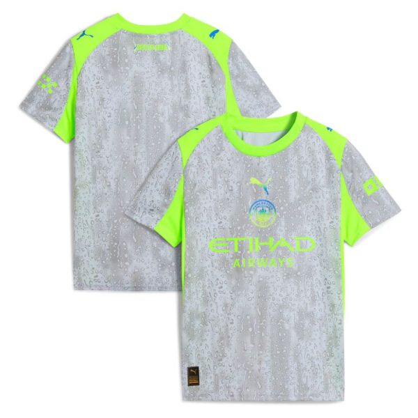Camiseta de la tercera equipación del Manchester City 2025 2026