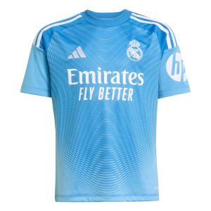 Camiseta de portero infantil del Real Madrid (local 2025-2026)