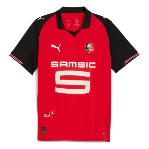 Camiseta Stade Rennais Primera equipación niño 2025-2026