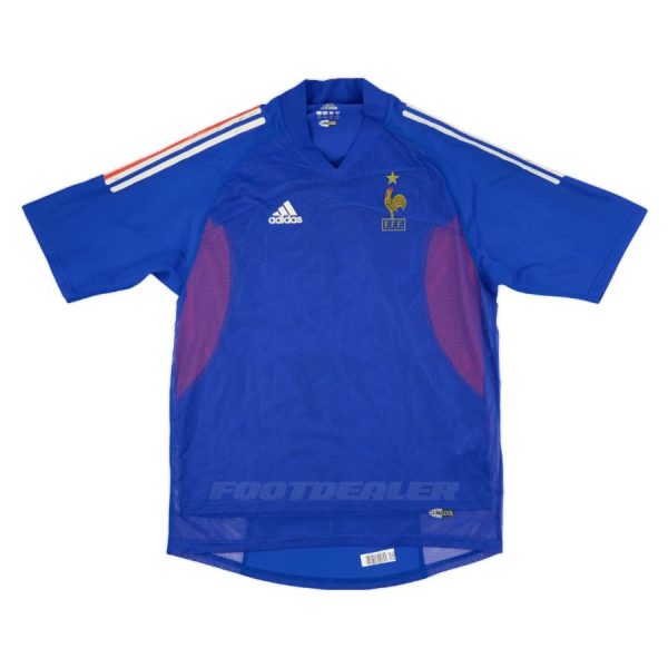 Camiseta del equipo local francés 2002 2004 Pires