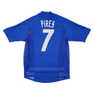 Camiseta del equipo local francés 2002 2004 Pires
