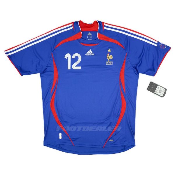 Camiseta del equipo local francés 2006 2007 Henry