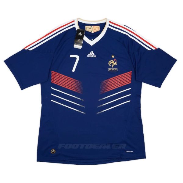 Camiseta del equipo local francés 2009 2010 Ribéry