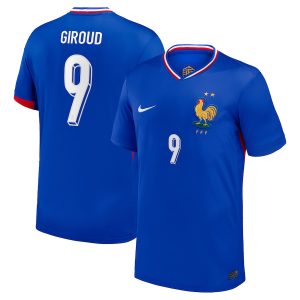 Camiseta Francia Local 2024 2025 Giroud
