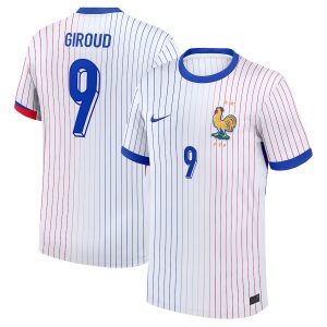 Camiseta Francesa Segunda 2024 2025 Giroud