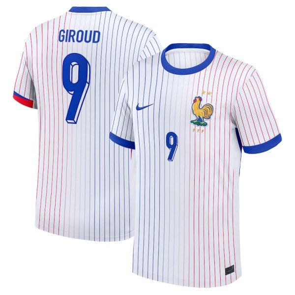 Camiseta Francesa Segunda 2024 2025 Giroud