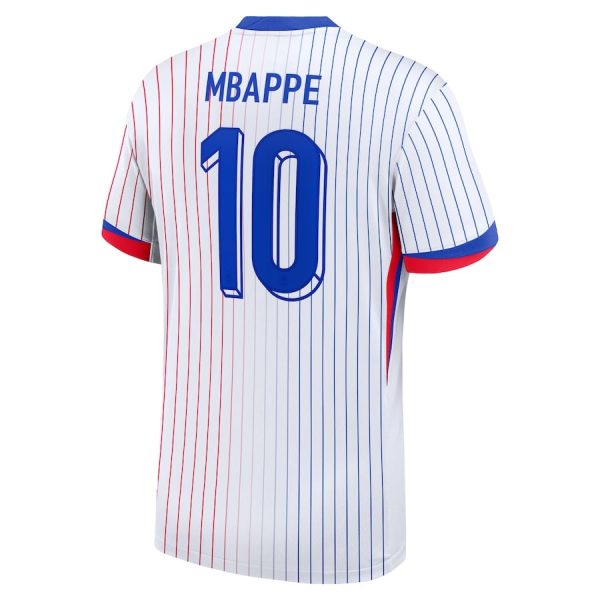Camiseta Francesa Visitante 2024 2025 Mbappé