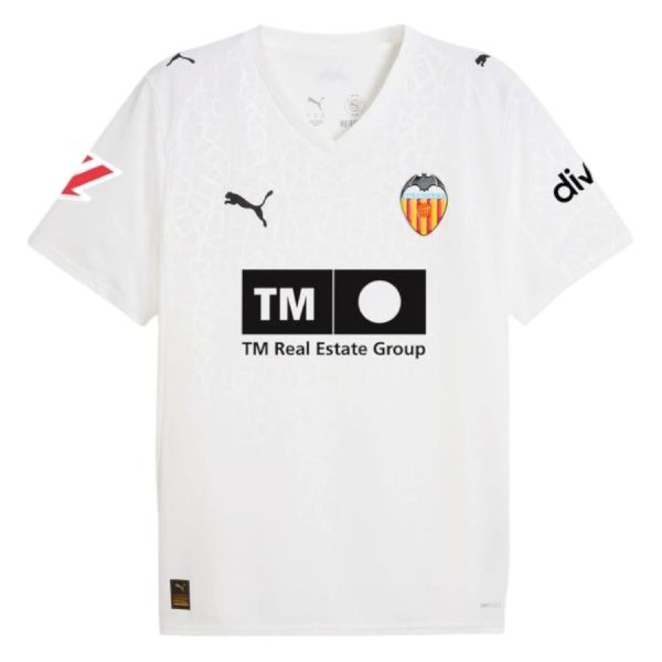 Camiseta FC Valencia Primera Equipación Infantil 2025 2026 Negra