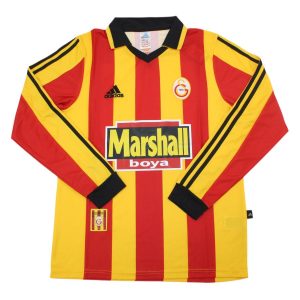 Camiseta de local del Galatasaray 1999-2000, manga larga