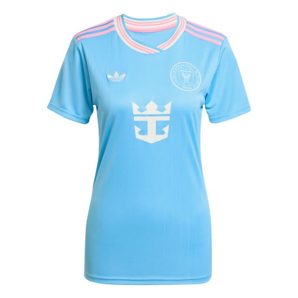 Camiseta de la tercera equipación del Inter Miami 2025-2026 para mujer, Messi