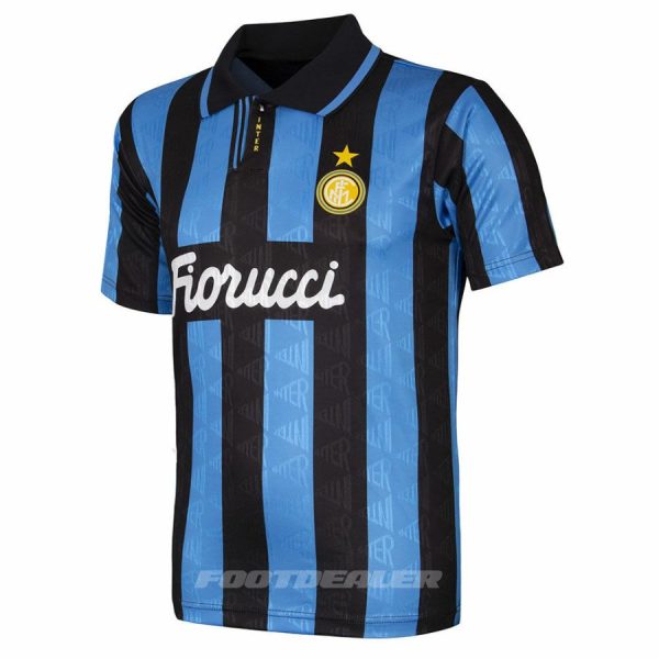 Camiseta Inter Milan Home Retro Vintage 1993 1994