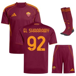 Camiseta AS Roma Primera Equipación Infantil 2025 2026 El Shaarawy