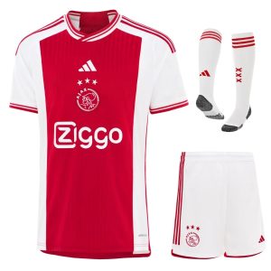 Ajax Home Niño Kit Jersey 2023 2024