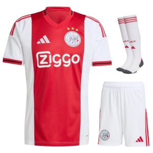 Ajax Home Niño Kit Jersey 2025 2026