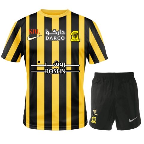 Camiseta Al-Ittihad 2022 2023 Primera Equipación Niños