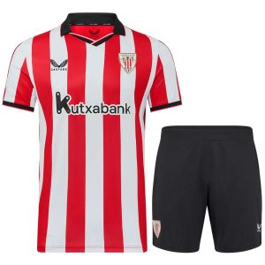 Camiseta local del Athletic Bilbao para niños 2025-2026