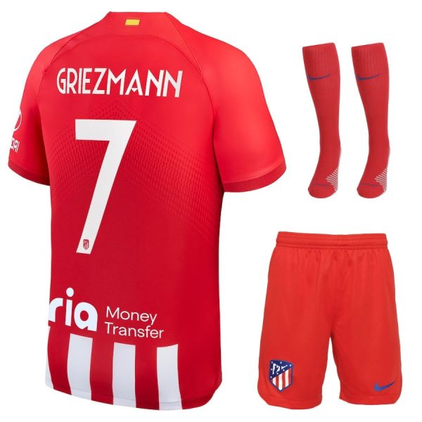 Atletico Madrid Primera Equipacion Niño Camiseta 2023 2024 Griezmann