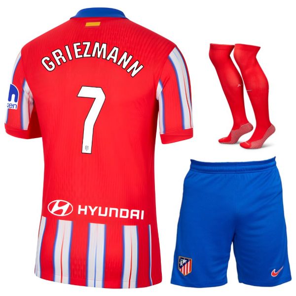 Atletico Madrid Primera Equipacion Niño Camiseta 2024 2025 Griezmann