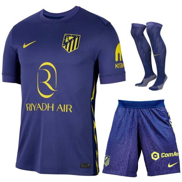 Camiseta Atletico Madrid Segunda Equipación Infantil 2025 2026