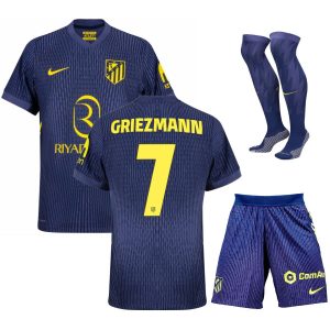 Camiseta Atletico Madrid Visitante 2025 2026 Griezmann Niño