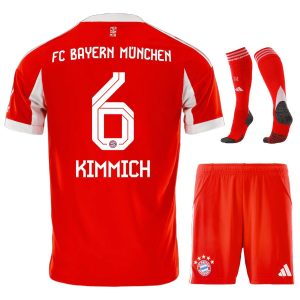 Camiseta Bayern Munich Primera Equipación Infantil 2025 2026 Kimmich