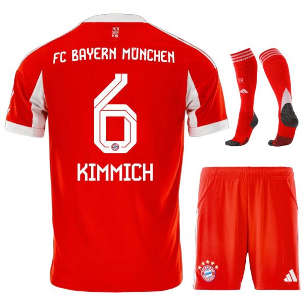 Camiseta Bayern Munich Primera Equipación Infantil 2025 2026 Kimmich